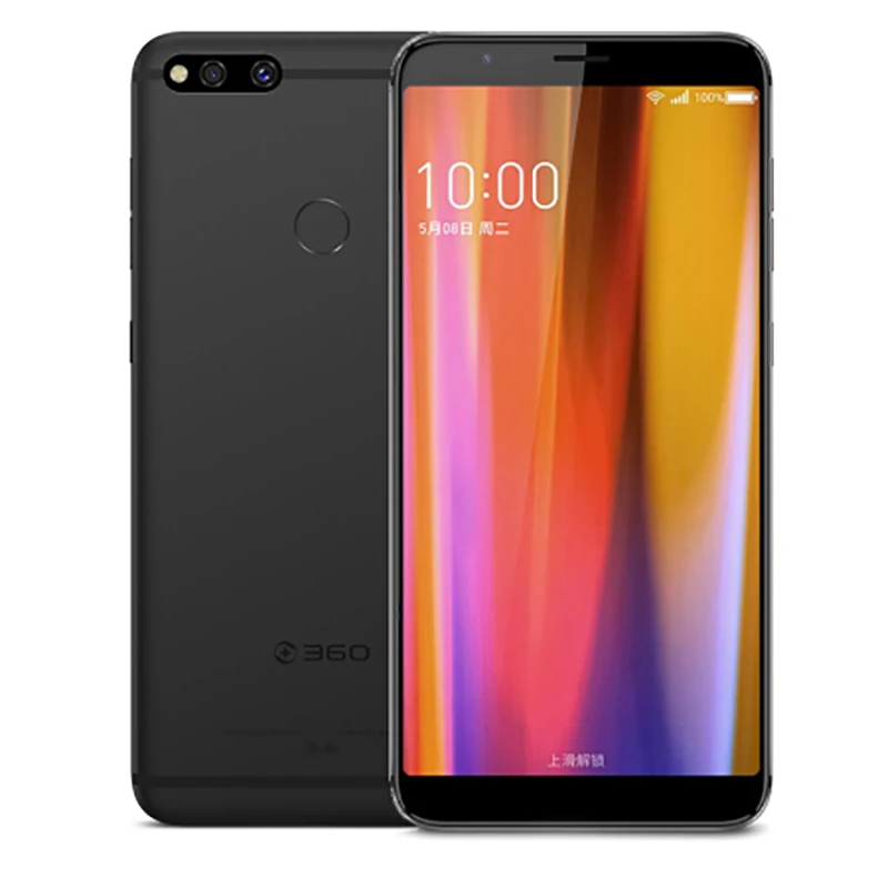 Qiku 360 N7 мобильного телефона 5 99 дюйма 6 ГБ Оперативная память 64 GB/128 GB Snapdragon 660 Android 8 1