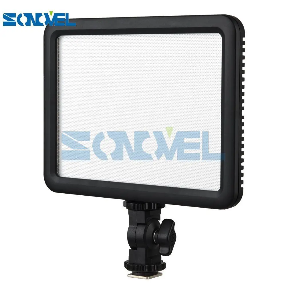  Godox LEDP-120C LED Video Lamp Light Panel 3300K~5600K+Battery and Charger for Camera Camcorder Vid