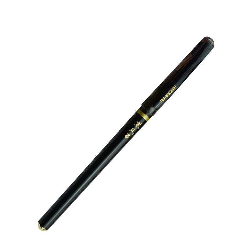 

Aihao Quality Golden Stripes Black Blue Ink 0.35mm Gel Pen Korean Japanese School Office Supplies Stationery