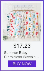 Спальный мешок для новорожденных, Хлопковый мешок для сна, детское стеганое одеяло с отстегивающимся рукавом, Пижама