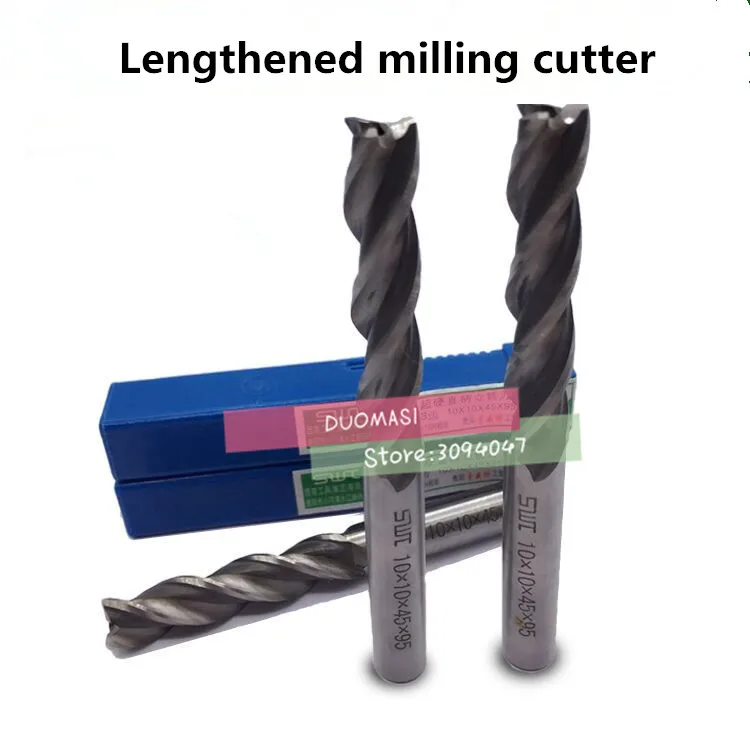 

2pcs 9.0~14.0mm 3 Flute HSS & Extended Aluminium End Mill Cutter CNC Bit Milling Machinery tools Cutting tools.3F-9/10/11/12/14