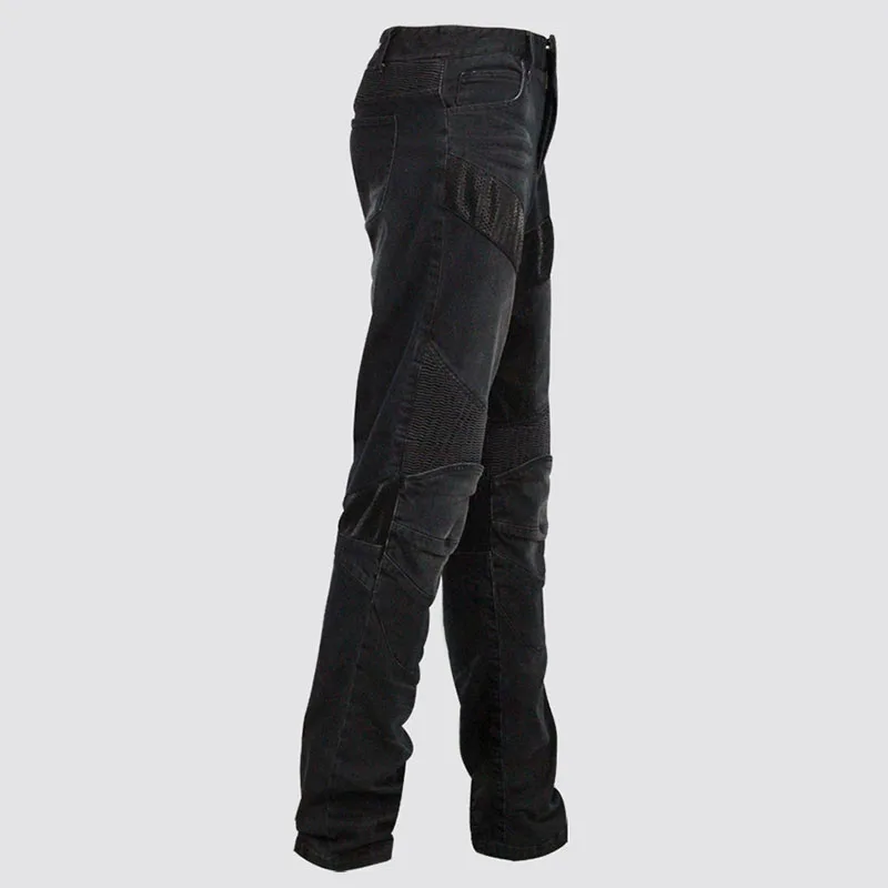 

Mens Fashion Motorcycle Biker Pants Denim Jeans Trousers & Pads Size M-XXXL