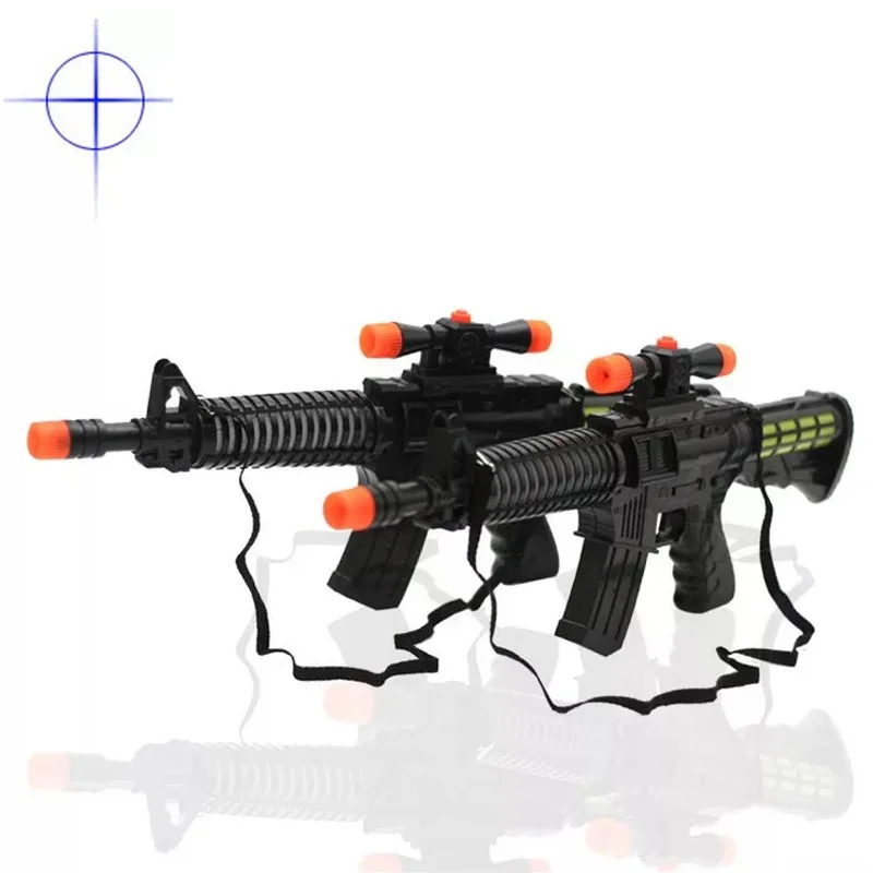

Light Electric Submachine Gun Music Game Toy Gun Machine Boys Childhood Best Memories