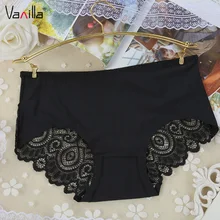 Vanilla font b Women s b font Sexy Lace Silk Panties Seamless Panty Briefs font b