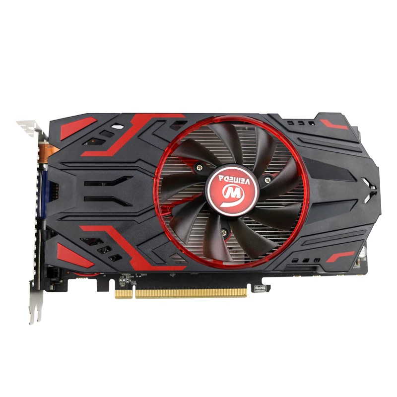 Видеокарта Veineda GPU GTX750 1 ГБ GDDR5 графическая карта Instantkill GTX650Ti, HD6850, R7 350 для игр nVIDIA Geforce