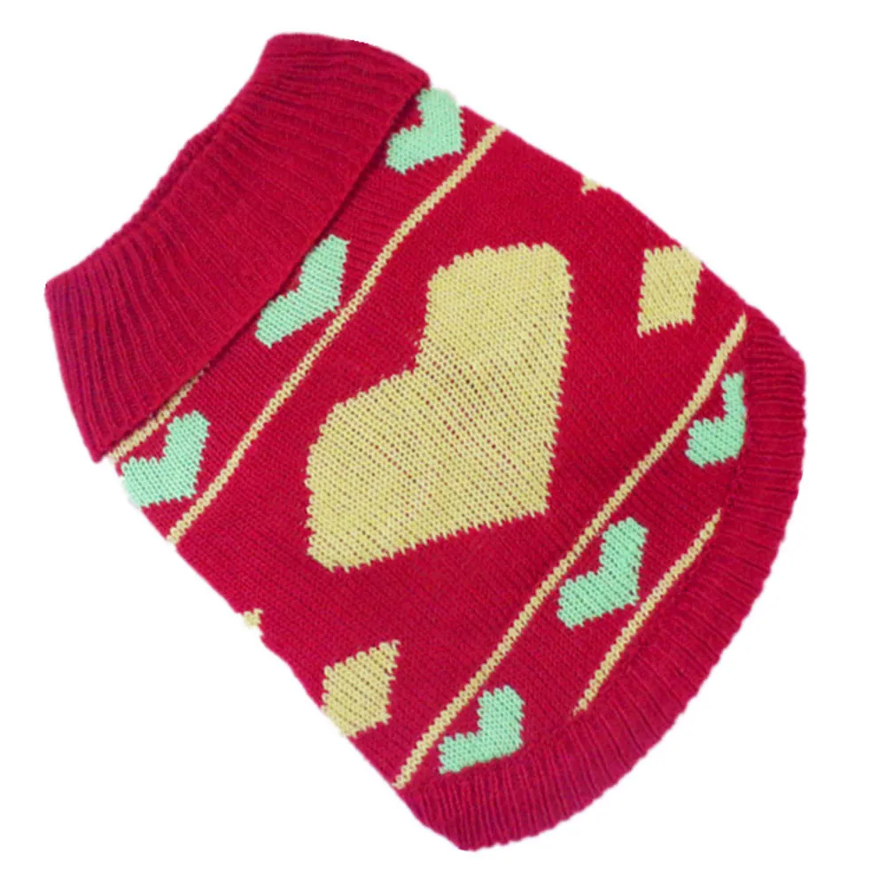 Autumn Winter Warm Acrylic Dog Cat Pet High grade Knit Weaved Sweater