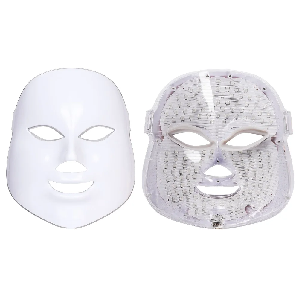 Cuidados com a Pele Cores Máscara Facial Beleza Rejuvenescimento Rugas Acne Remoção Rosto Terapia Clareamento Apertar Instrumento 7 Led Mod. 1263194 16 rosto beleza terapia clareamento apertar instrumento