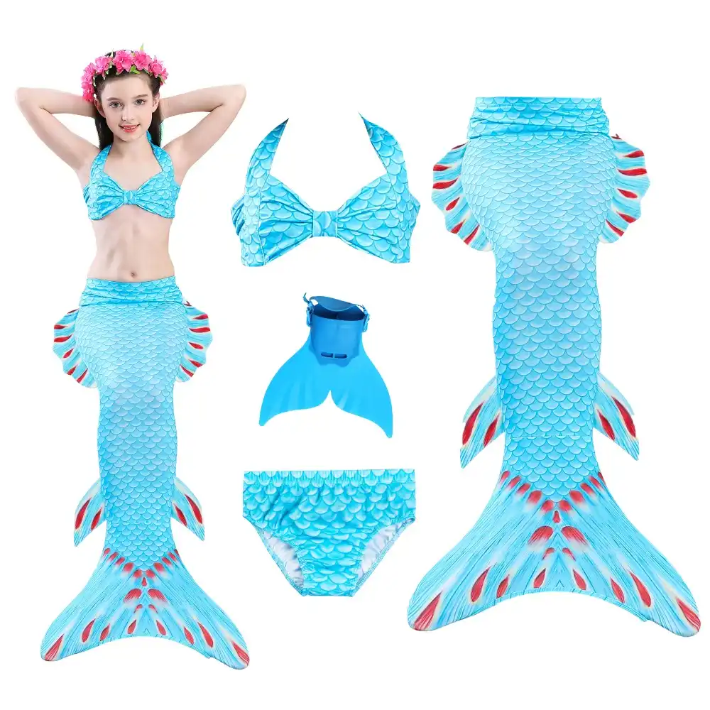 the little mermaid swimming costume