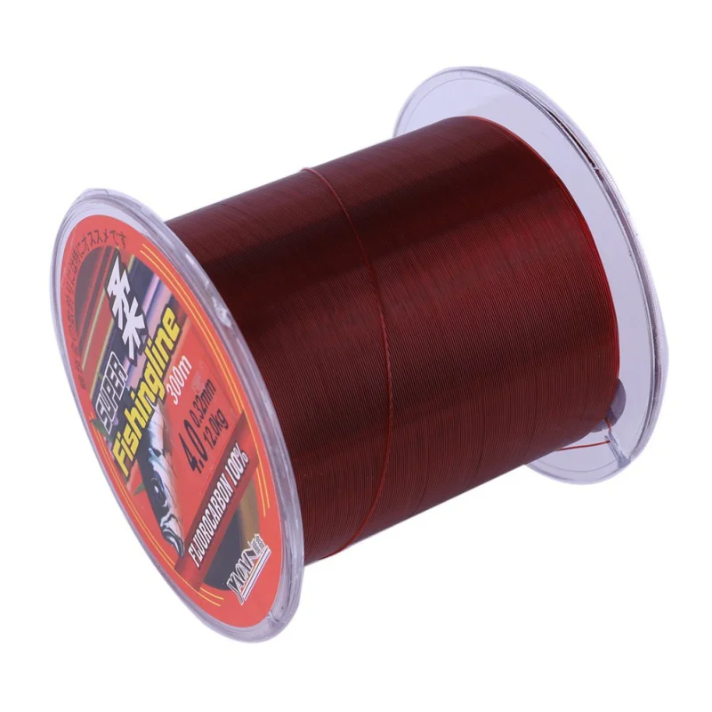 

300m nylon fishing line brown pesca competitive fishing shrimp sea bream high tensile nylon thread Fishing tackle accessories
