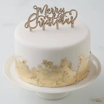 

Wooden Merry Christmas Cake Topper Ask a question