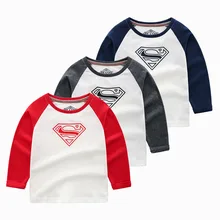 Youngster Boys Long Sleeve Tops Cartoon Superman Tee Shirt Children Clothing Kids Tshirt 7-14year Cotton Kids Graphic Tee Youngster Boys Long Sleeve Tops Cartoon Superman Tee Shirt Children Clothing Kids Tshirt 7-14year Cotton Kids Graphic Tee