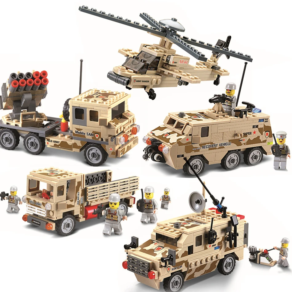 apache helicopter construction set