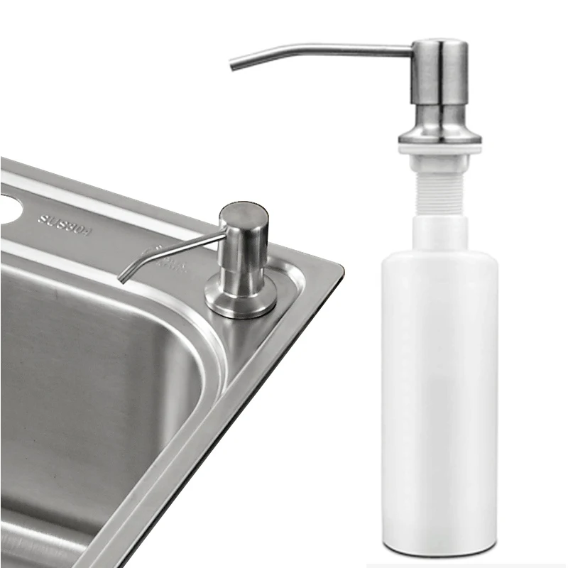 Stainless Steel Liquid Soap Dispenser Promotion Deck Mount Brushed Stainless Steel Liquid Soap Dispenser Promotion Deck Mount Brushed Nickel Kitchen Sink Box