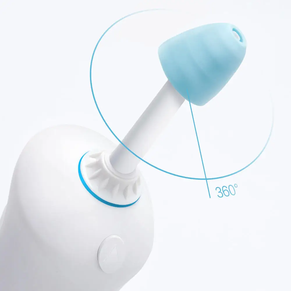 Xiaomi Электрический носовой ирригатор моющий 360 градусов вращение чистый нос для аллергического против ринита, для носа затвердевание
