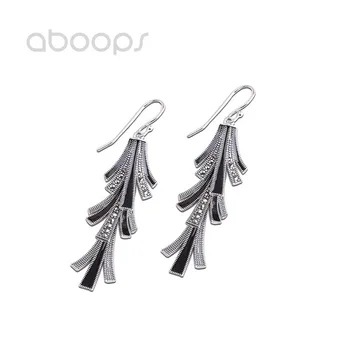 

925 Sterling Silver Enamel Dangle Earrings for Women Girls Free Shipping