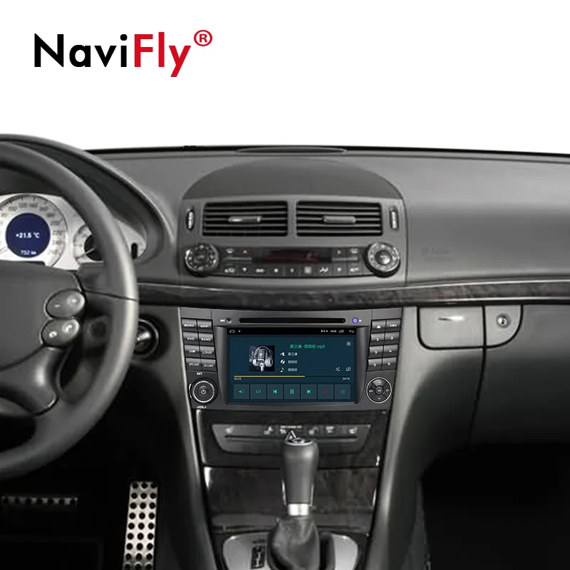 Discount Android 9.1 Car dvd Multimedia Player radio audio For Mercedes Benz E-class W211 E200 E220 E300 E350 E240 E270 E280 CLS CLASS 4