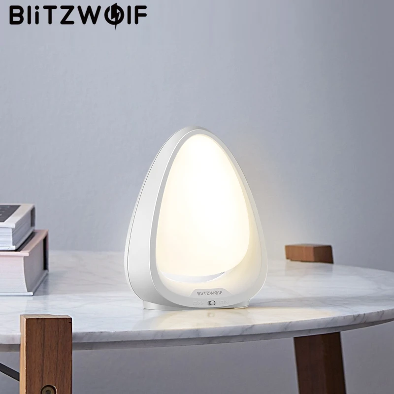 BlitzWolf BW LT9 сенсорный переключатель цветной ночной Светильник 4000K Цветовая
