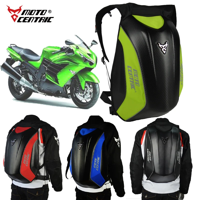 

7 Colors For YAMAHA OGIO Bag Motorcycle Riding Backpacks Waterproof Carbon Fiber Hard Shell Motocross Backpacks With Rain Cover