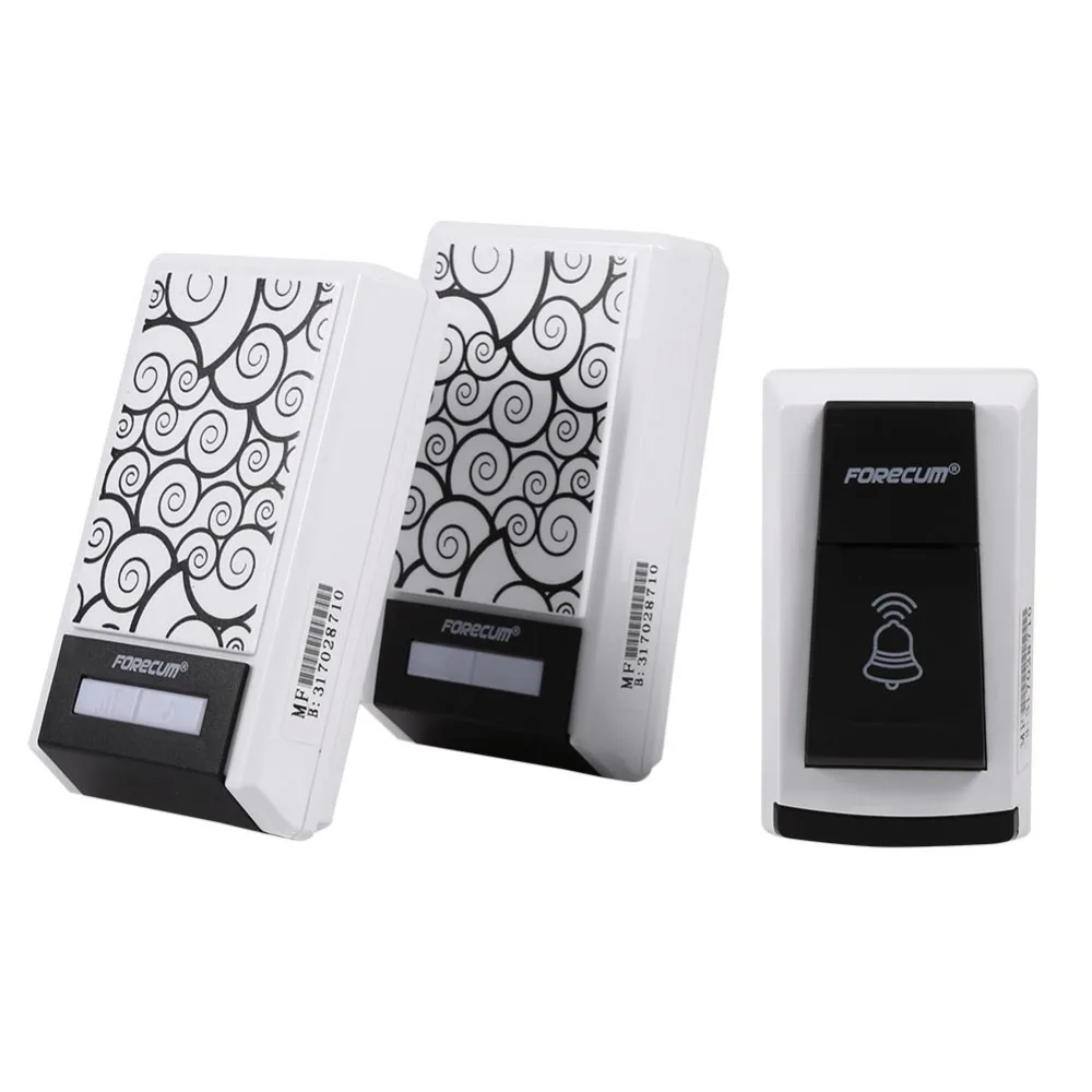 Wireless doorbell home security waterproof doorbell 36 songs are optional, 1 drag 1 / 1 drag 2 package optional Wireless doorbell home security waterproof doorbell 36 songs are optional, 1 drag 1 / 1 drag 2 package optional