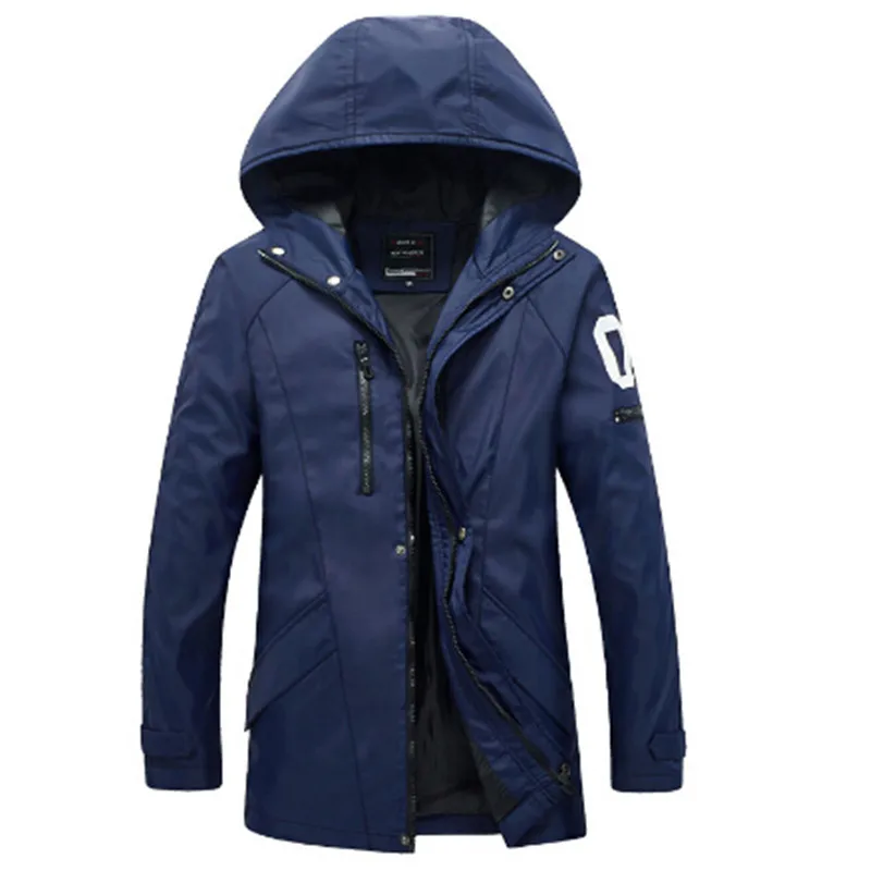 Hommes 2018 Homme Pardessus Vêtements Marque black Vente Automne Mince Green Arrivée Style M5xl army De Nouveaux Décontracté blue Printemps Veste Gray Grande Taille Toute 0knOPw