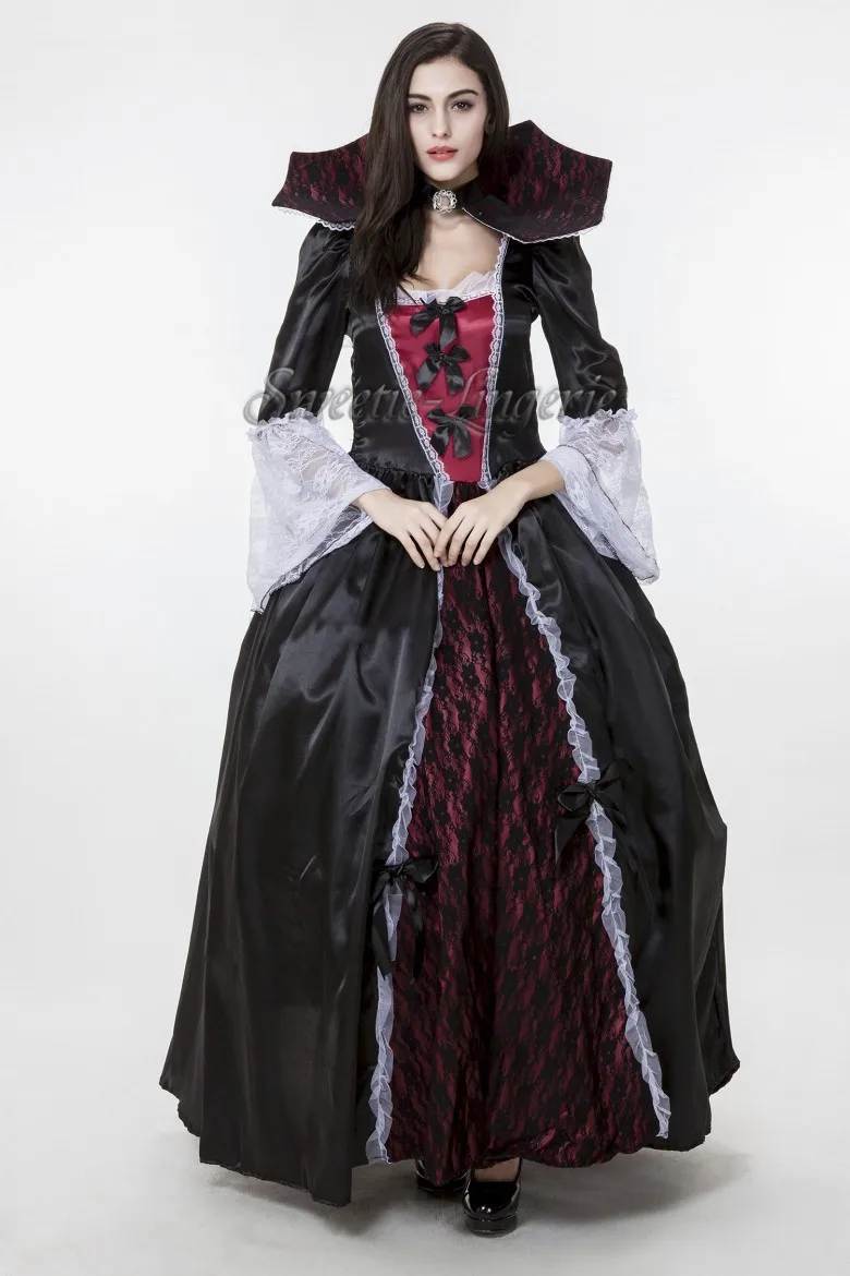 Luxury Vampire costumes halloween costumes for women evil queen