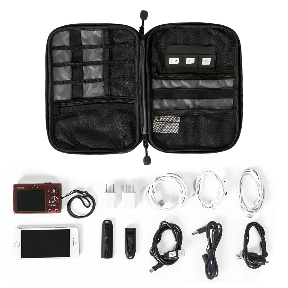 Buy Online TOURIT New Electronic Accessories Travel Bag Nylon Mens