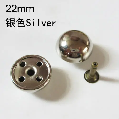 

10Pcs 22MM mushroom rivets studs