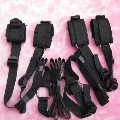 Набор для бондажа Pipedream Ultimate Bed Restraint System, черный 2191-23 PD - PipeDream - Наборы для фиксации - Купить