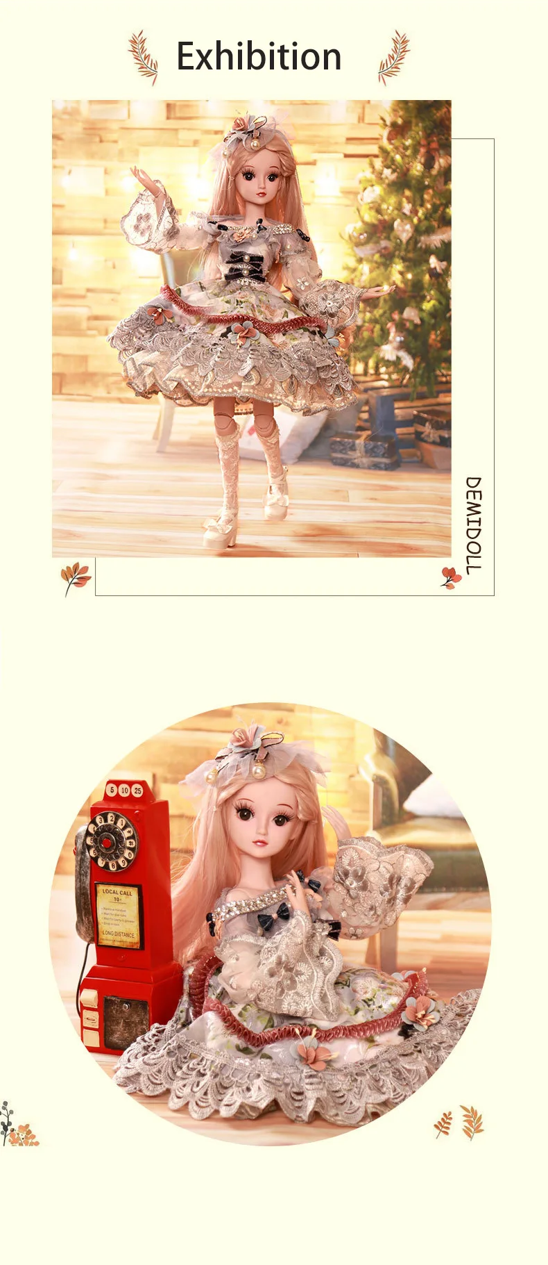 Девушка игрушка Моделирование Разнообразие модель платье свадебное принцесса кукла набор подарочная коробка