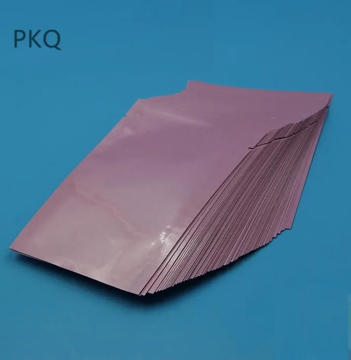 100 шт./лот 5x8 см 9x13 набор образцов глянцевый розовый цвет термопечать алюминиевая