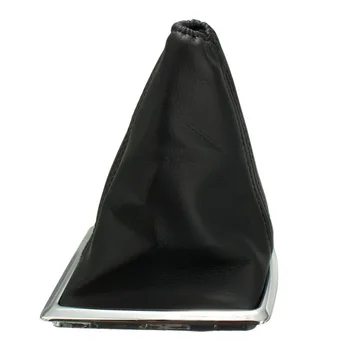 

Black PU Leather Gear Boot Gaiter Cover Dust Cover Shift Shifter Lever Knob Cover For Ford Focus 2005-2012