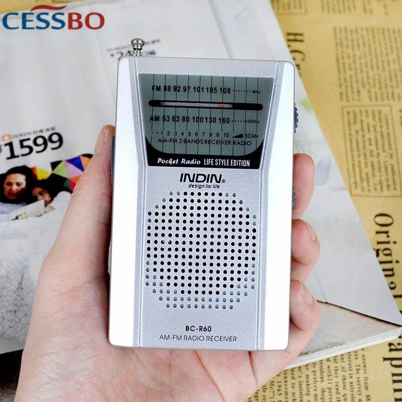 Портативный многофункциональный радиоприемник для пожилых людей AM/FM-радио