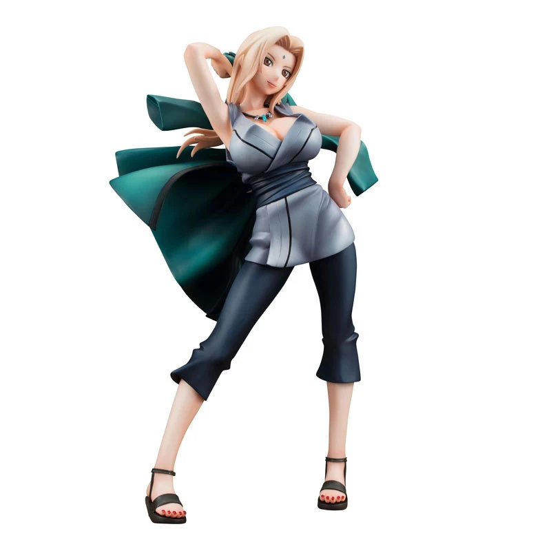 

Naruto Shippuden Tsunade Action Figure Naruto GALS Tsunade Doll PVC figure Toy Brinquedos Anime 21CM