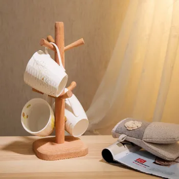 

vertical wood plastic cup tumbler holder bathroom cup holder toothbrush glass tumbler holder free shipping