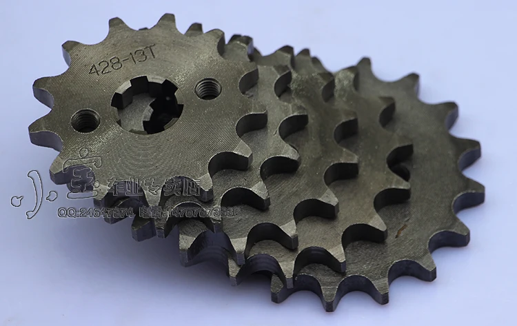 Передняя Звездочка двигателя 428 дюйма 10 19 зубьев 17 мм|engine sprockets|front sprockettooth sprocket |
