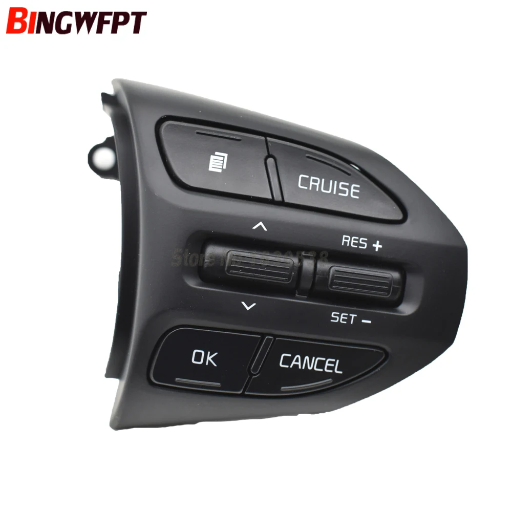 

Steering Wheel Button Left or Right with Heating cable For KIA K2 RIO 2016 2017 Cruise Control Button Switch