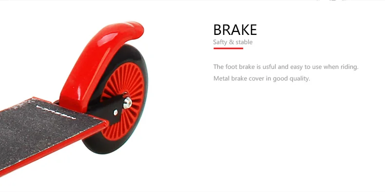 PVC wheels Adjustable Kick Scooter Portable Folding Outdoor Children fun playing Foot Kick Scooters (7)