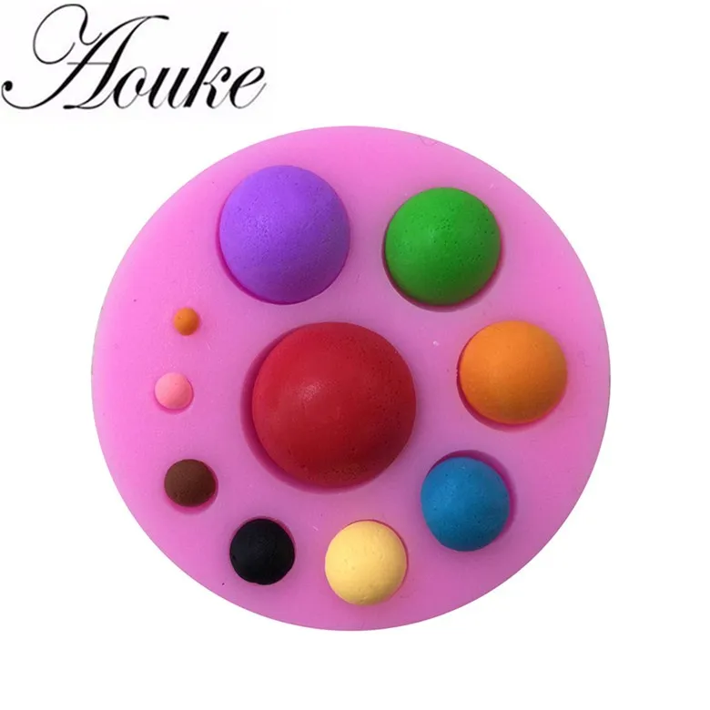 

1PCS Round Shape Silicone Cake Molds, Food Grade Silicone,Chocolate, Cookie , Jelly Mold, Bakeware Decorate E173