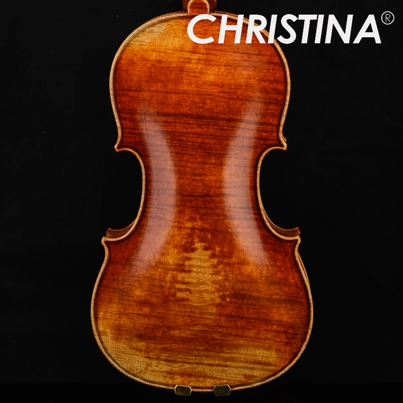 Итальянская Кристина скрипка V09 мастер скрипка 4/4 итальянская Высококачественная антикварная профессиональная Скрипка музыкальный инструмент Скрипка Лук, канифоль