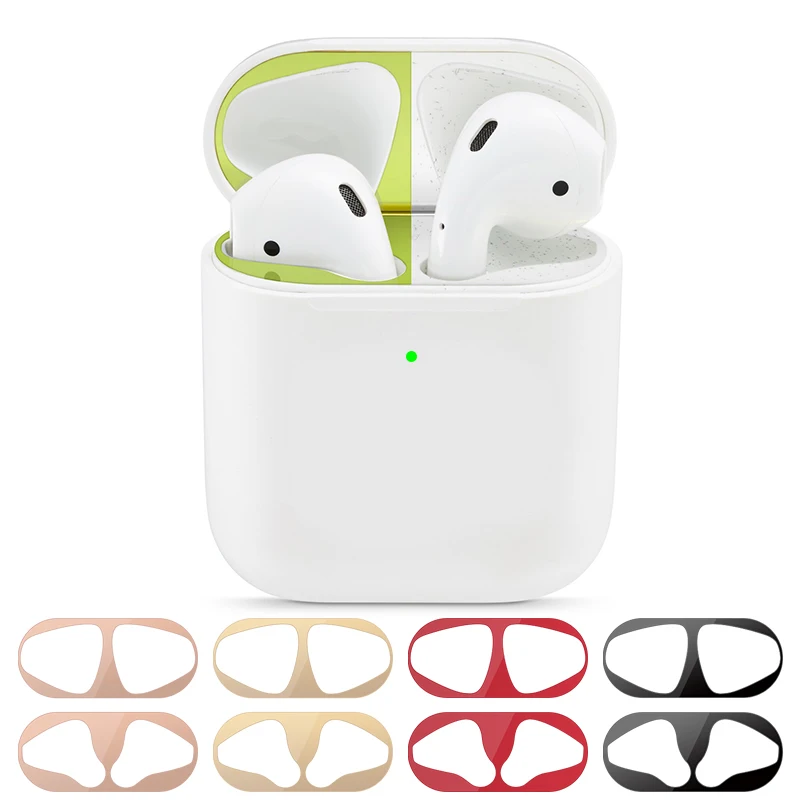 

For Apple AirPods 2 Case Skins Sticker Protection Sticker Easy to Install Dustproof Film Sticker For Airpods 2nd Earphone Case