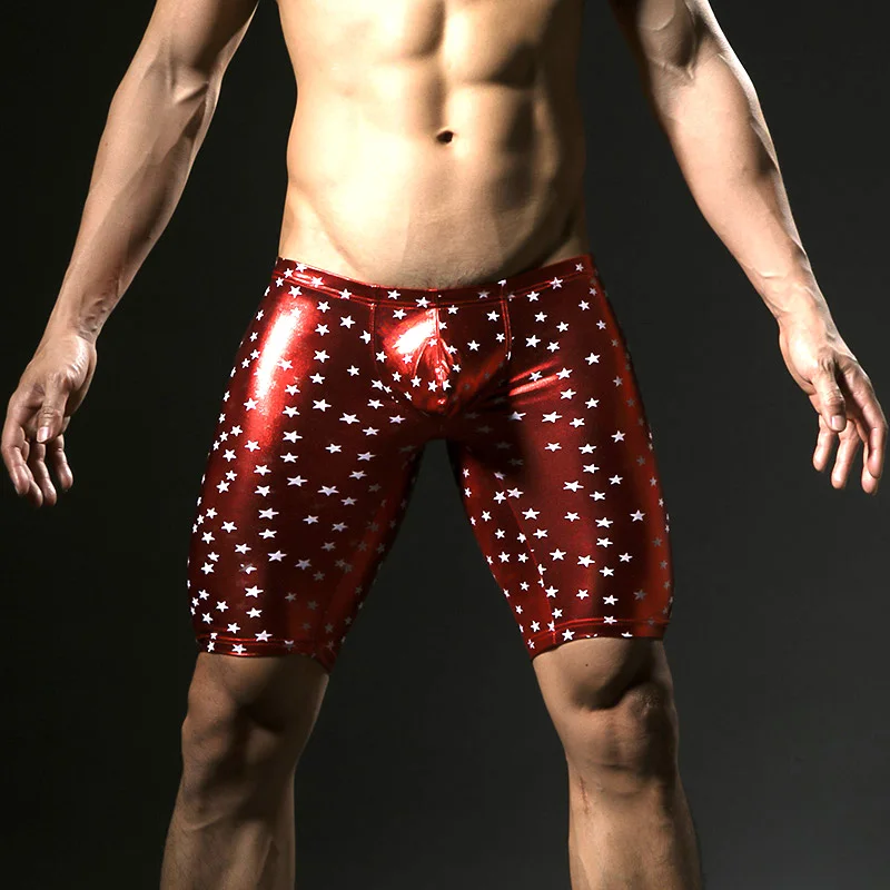 Новое поступление Лето 2017 модные мужские Сексуальные облегающие леггинсы с