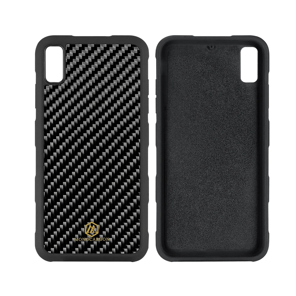 Kopen MCASE Ultra Hybrid Ontworpen voor Apple iPhone Xs Xs MAX Case (2018) ontworpen voor Apple iPhone XR Case (2018) Glanzend Zwart