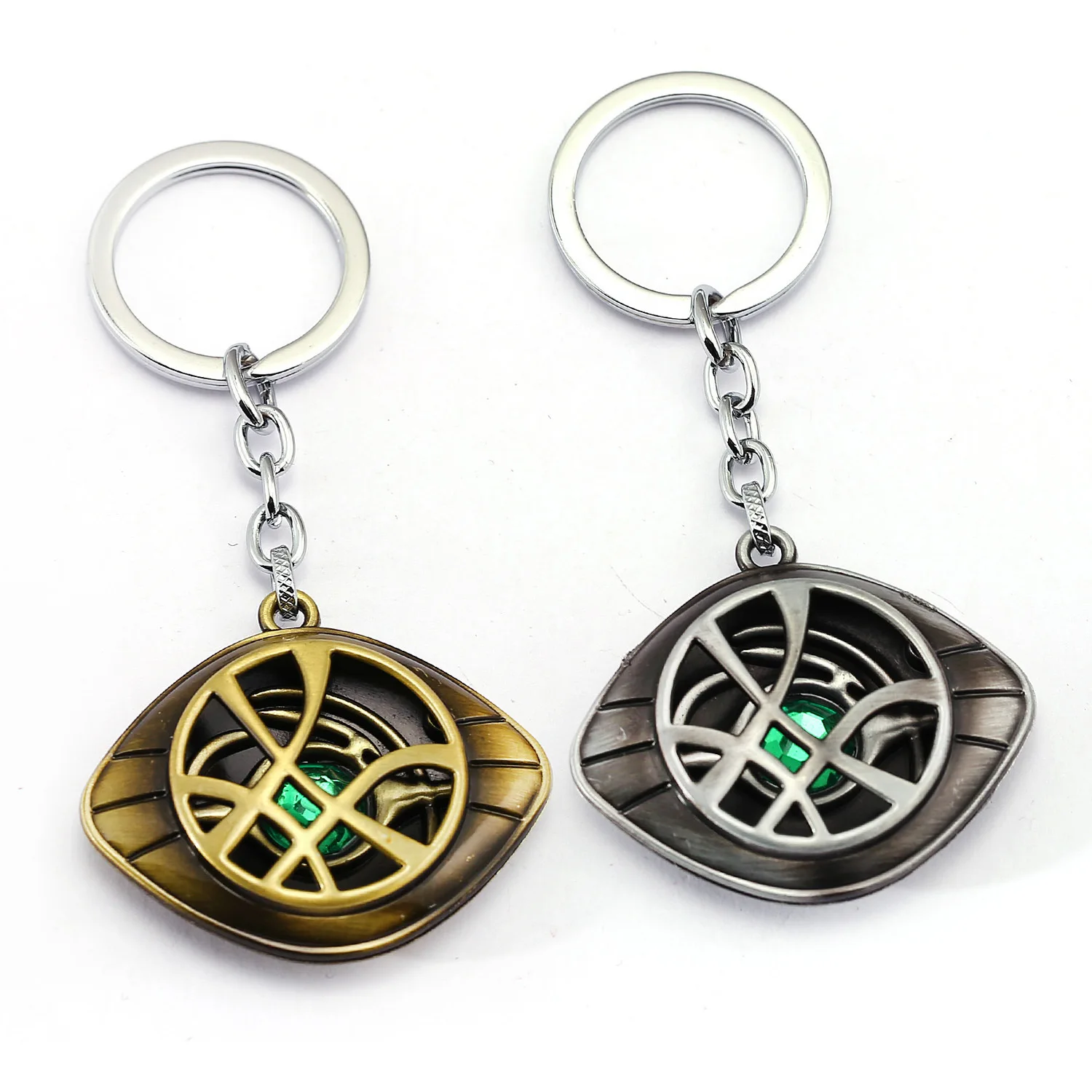 

DOCTOR STRANGE KEYCHAIN MARVELS ZINC ALLOY KEY HOLDER JEWELRY PENDANT GIFT