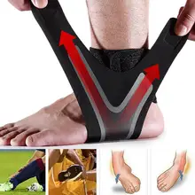 Поддержка лодыжки Регулируемый дышащий фиксатор лодыжки Поддержка для спортивной защиты растяжения травма пятки обертывание рукава Уход за ногами Инструменты