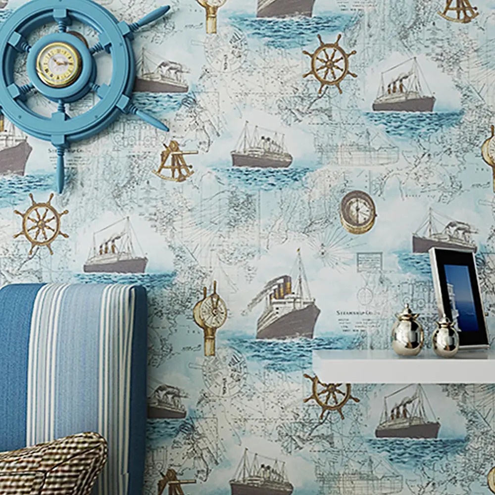 Self Adhesive Wall Paper Furniture Wall Stickers Bedroom Living Room Background Kitchen Cabinet Waterproof Wall Stickers