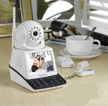 

3.5 Inch Free Video Call 720P Wireless WIFI IP Camera Support 433Mhz RF Alarm Sensor
