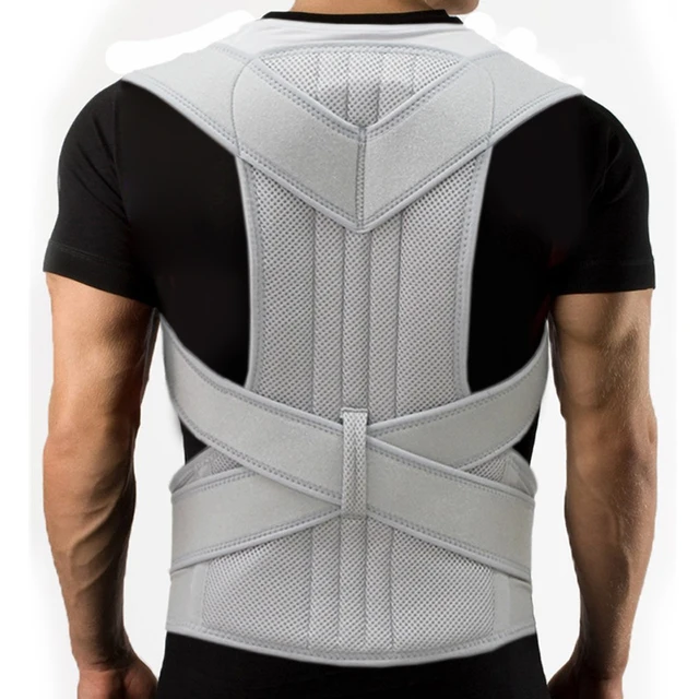Adjustable Back Brace Support Posture Corrector Therapy Shoulder