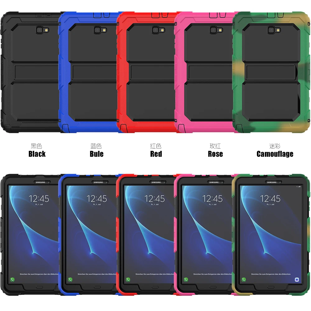 Детский защитный силиконовый чехол для Samsung Galaxy Tab A A6 10 1 2016 T580 T585 T580N T585N SM +
