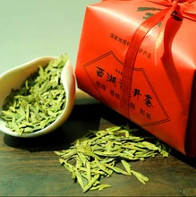 Special grade 2016 new handmade dragon well organic green tea good quality Mingqian West Lake Longjing