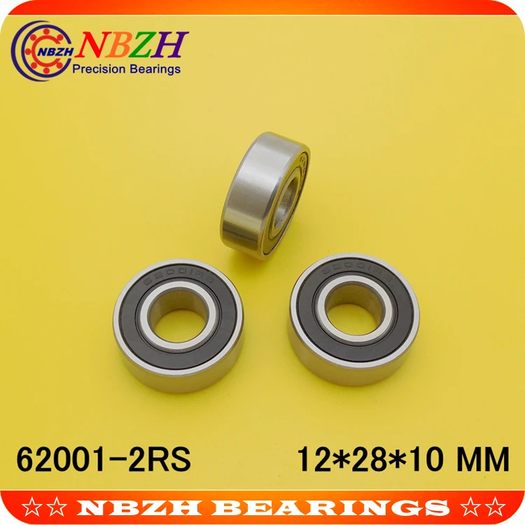 10 шт. специальные подшипники 62001 2RS 12X28X10 12*28*10 мм|lot lot|bearing bearingbearing groove |